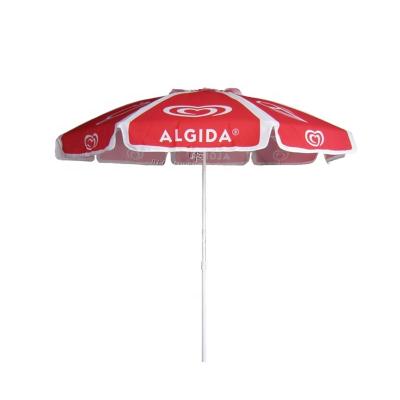 China ALGIDA Furniture Advertising Outdoor Beach Umbrella for sale