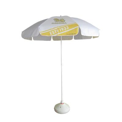 China Modern beach umbrella for beer advertising for sale