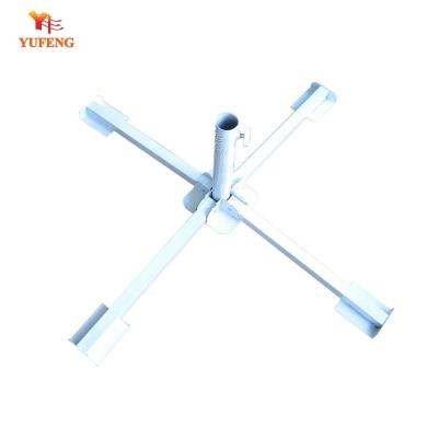 China Patio\Garden\Outdoor Foldable Cross Umbrella Steel Base for sale