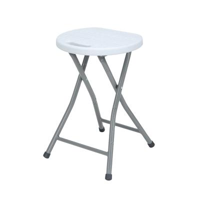 China Modern Portable HDPE Folding Stool Chair For Outdoor Party for sale