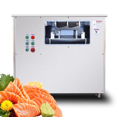 China Hotels Sashimi Slicing Machine Fresh Fish Meat Slicer Salmon Slices Cutter for sale