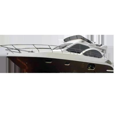 China Fishing and Recreation 55 Foot Luxury Twin Motor Fiberglass High Speed ​​Fishing 16 Meter Fiberglass Yacht Boat for sale