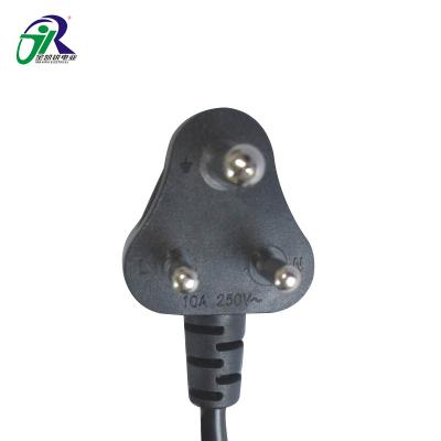 China China Supplier PVC Extension Cord Copper Wire African 3 Core Underground Cable Plug for sale