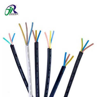 China Cheap EU H05RR-F 2X1.5mm2 Electrical Wire Underground Rubber Insulated Cable For Home Appliances for sale