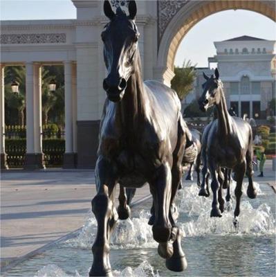 China Custom European Large Size Brass Bronze Fountain Metal Waterfall Fountains Statue Sculpture With Exquisite Craftsmanship for sale