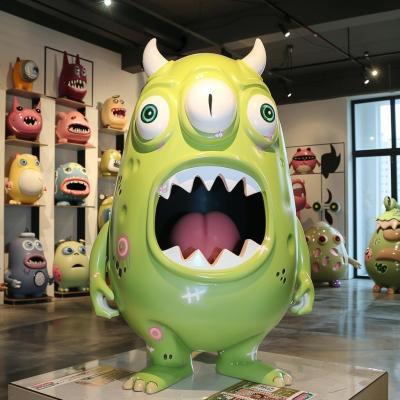 China SCULPTURE Large Shopping Mall Outdoor Cartoon Sculpture for Customized Color Fiberglass Animals for sale