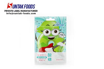 China Sugar Free Compressed Xylitol Sour Fruit Candy / Watermelon Flavored Candy for sale