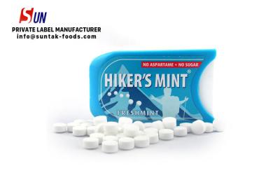 China No Aspartame Spearmint Healthy Breath Mints , Sugar Free Lifesaver Mints for sale