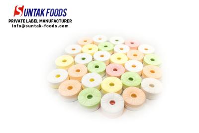 China OEM Bulk Candy With Assorted Fruit Flavor / Sugar Free Compress Candy for sale