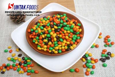 China Colorful Good Taste Bulk Chocolate Bean For Europe Market 12 Months Shelf Life for sale