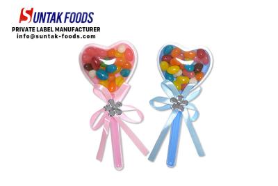 China Colorful tasty jelly bean candy in magic wand for princesses for sale