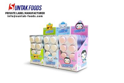 China Health taste PVC blister packing milk tablet candy for children for sale