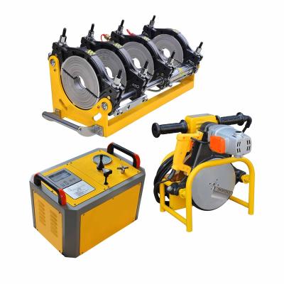 China Hotels Polyethylene Butt Fusion Welding Machine , 63-200mm HDPE Butt Fusion Machine for sale