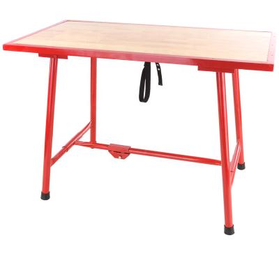 China Building Material Shops Heavy Duty Folding Workbench 120 Cm X 62 Cm X 82 Cm Legs for sale