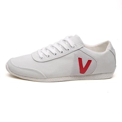 China CUSHIONING Latest Wholesale Vulcanized Plain White Ladies Women Men Casual Hide Black Custom Sneaker Mujer Rubber Canvas Shoe for sale