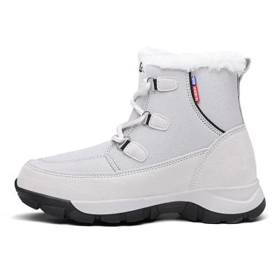 China EVA 2021 Latest New Product White Sport Woman Fake Leather Shoes Heightening Boots for sale