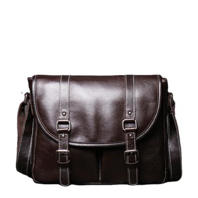 China Amazon Waterproof Drop Shipping Genuine Leather Mens Bags Small Shoulder Cross - Body Bag For Men for sale