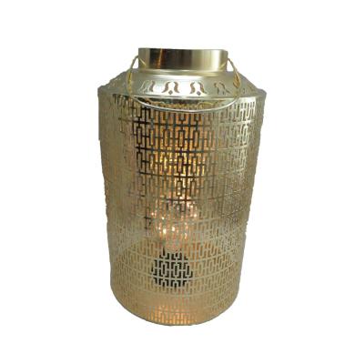 China Home Decoration Metal Lantern Chinese Lantern Metal Hanging Moroccan Lantern for sale