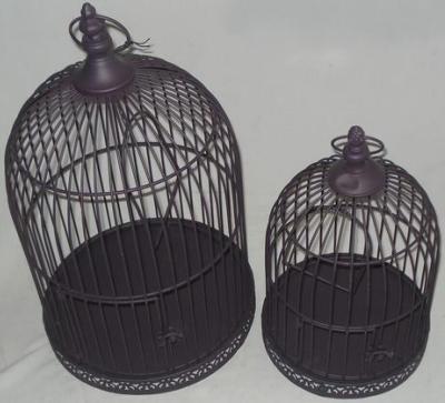 China Viable metal birdcage for garden decorations for sale