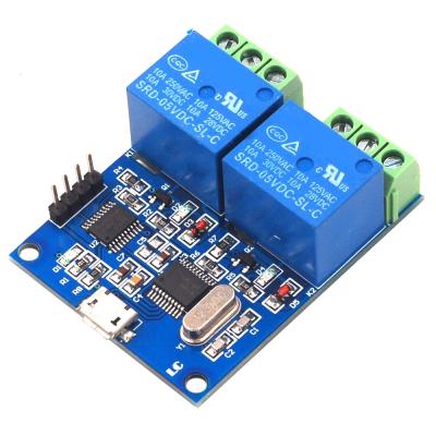 China PLC Control Channel Switch Module LCUS-2 LCUS-1 LCUS-2 PC USB Control Smart Serial Relay Module for sale