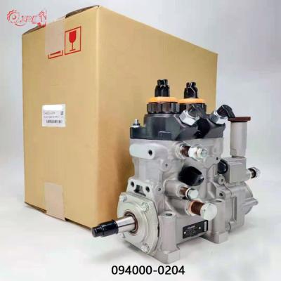 China Excavator Diesel Fuel Injector Pump 094000-0204 For HINO 22730-1090 for sale