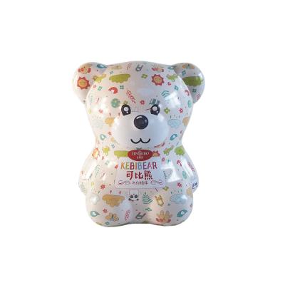 China Custom Metal Tin Box Tin Coin Bank Cute Cookie Food Packaging Tin Box for sale