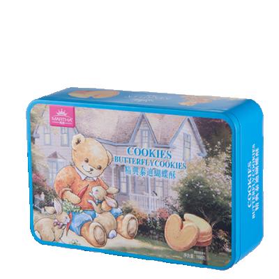 China Rectangular biscuit shape tin box chocolate nougat biscuit snack gift craft storage tin box T-F022 for sale