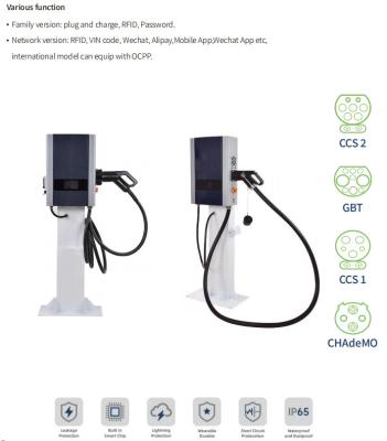 China 7kW-40kW DC EV Charger Wallbox for sale