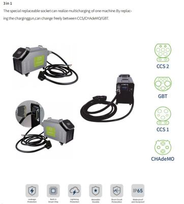 China Public Floor Standing AC Charging Station for sale