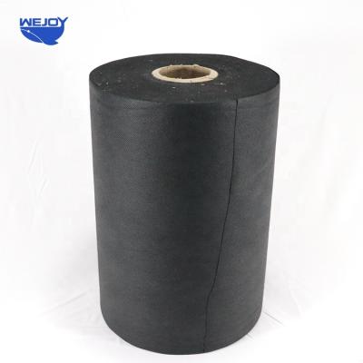 China ***70-200GSM PP Bond Nonwoven Spund Black Backing Fabric for sale