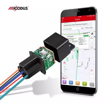 China Free ACC Detection MV730 ACC Engine Status Detection Car Relay GPS Tracker MiCODUS APP Tracking Platform Carved Fuel GPS Relay Car Alarm for sale