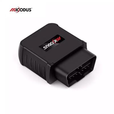 China Car Automotive Tracker MiCODUS MV55G OBD2 Anti Theft Alarm Vehicle Locator With Free APP 2G 3G 4G OBD GPS Tracking Device for sale