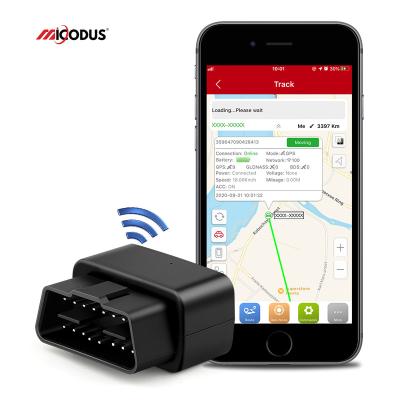 China Automotive Life Free Sotfware MV33 Mini Voice Monitor 2G Tracking Device Vehicle Anti Theft GPS Locator OBD Car GPS Tracker Realtime for sale