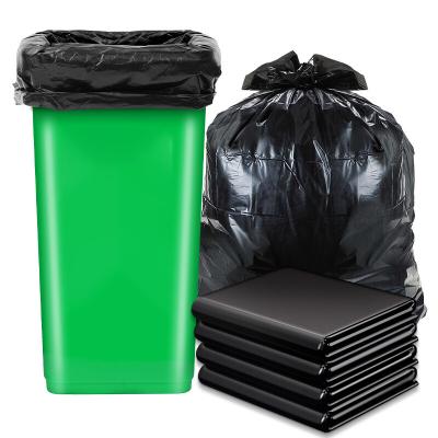 China Disposable Waste Bags 240l Black Heavy Duty Disposable Waste Bag for sale