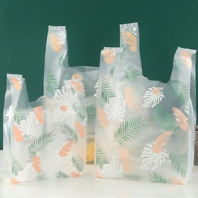 China Disposable Custom T Shirt Printing Plastic Carry Bag Sample Pe Plastic Reusable Shopping Bag Plastic Bags for sale