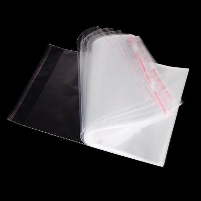 China Recycled Custom Different Materials Size Zop Lock Packaging Bag With Printing Transparent Self Adhesive Plastic Bags Opp Gift Bag for sale