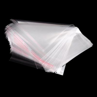 China Custom Different Size Materials Transparent Packaging OPP Poly Bag Recycled Self Adhesive Plastic Bags for sale