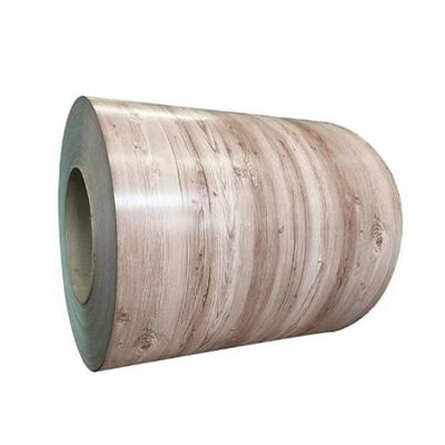 China Pipe making colored wooden galvanized steel sheet in coils, 3d ppgi galvanized steel coil for sale