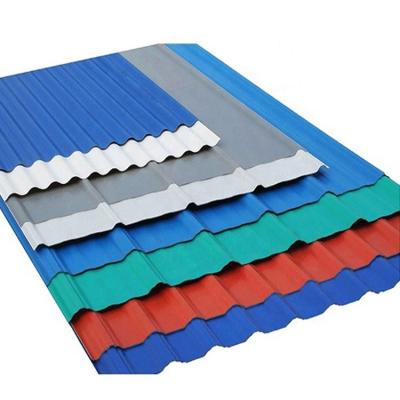 China Z30 Roofing Material Zinc Corrugated Metal Wholesale Cold Rolled Steel Roofing Sheet for sale