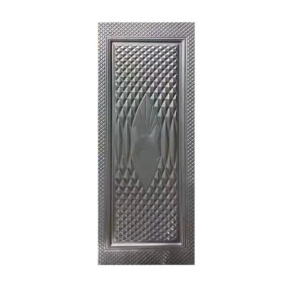 China Wholesale Price Waterproof Custom Engraved Anti - Theft Door Skin / Galvanized Embossed Embossed Door Panel for sale