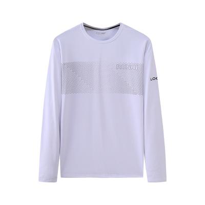 China Top fashion summer t summer t-shirt anti-pilling men's long sleeves outdoor quick-drying basic thin shirt men's long sleeve t-shirt for sale