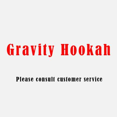 China Wholesale Cheap Customized Sparkling Hookah 360 Shisha Chicha Gravitybong Gravity Smoke Metal Smoking Shisha Hookah Hubbly for sale