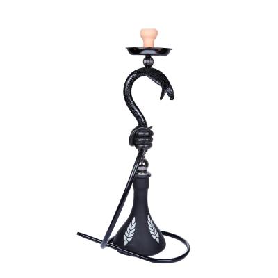 China Hookah Shisha Smoking Shisha-Hookah Set Square Russian Snake Smoking Accessories Smoke Sheesha for sale