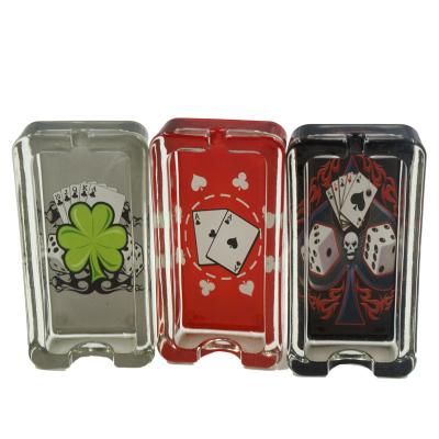 China Portable Outdoor Windproof Double-Layer Color Car Smoking Colorful Ashtray Accessory Candy for sale