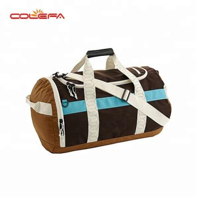 China Wholesale Custom Logo Men's Duffel Bag Ladies Canvas Duffel Bag Cute Overnight Travel Gym Sport Bag Women's Duffel Bag for sale