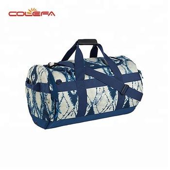 China Canvas Manufacturers Customized Large Capacity Sports Ladies Camping Weekend Travel Waterproof Duffel Bag For Women Men for sale