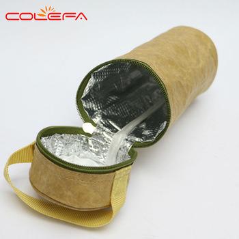 China Waterproof Hot Selling Custom Logo Products Durable Aluminum Foil Wine Cooler Bag for sale