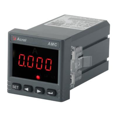 China Acrel AMC48-AI3 Three Phase 48*48mm Panel Mounted Ampere Measurement Energy Meter with LED Display AMC48-AI3 for sale