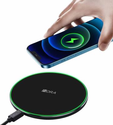 China Wireless charging 1HORA 10W magnetic fast wireless charging mobile phones, suitable for mobile phones for sale