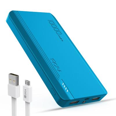 China Support 1HORA Fast Charger 10000 Mah Powerbank Portable External Power Bank for sale